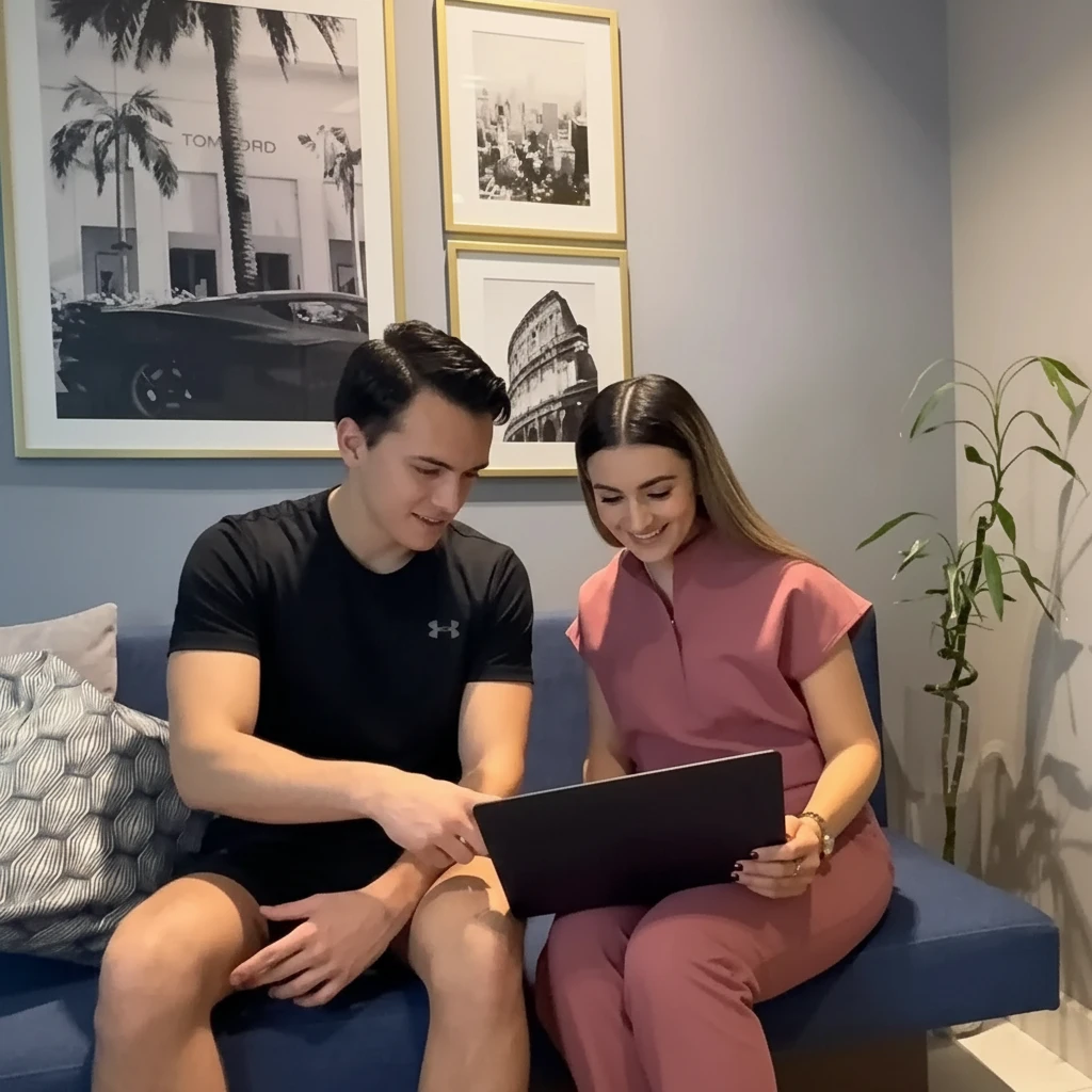 Nutrióloga Arantxa Espinosa Grimaldo durante consulta de seguimiento nutricional